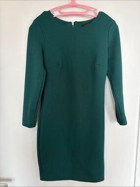 Elegant Teal Sheath Dress - Classic Women's Day-to-Evening Dress